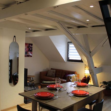 Charmant Duplex Privatise, Climatise, 2 Chambres สตราสบูร์ก ภายนอก รูปภาพ