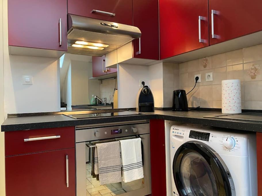 Charmant Duplex Privatise, Climatise, 2 Chambres สตราสบูร์ก ภายนอก รูปภาพ
