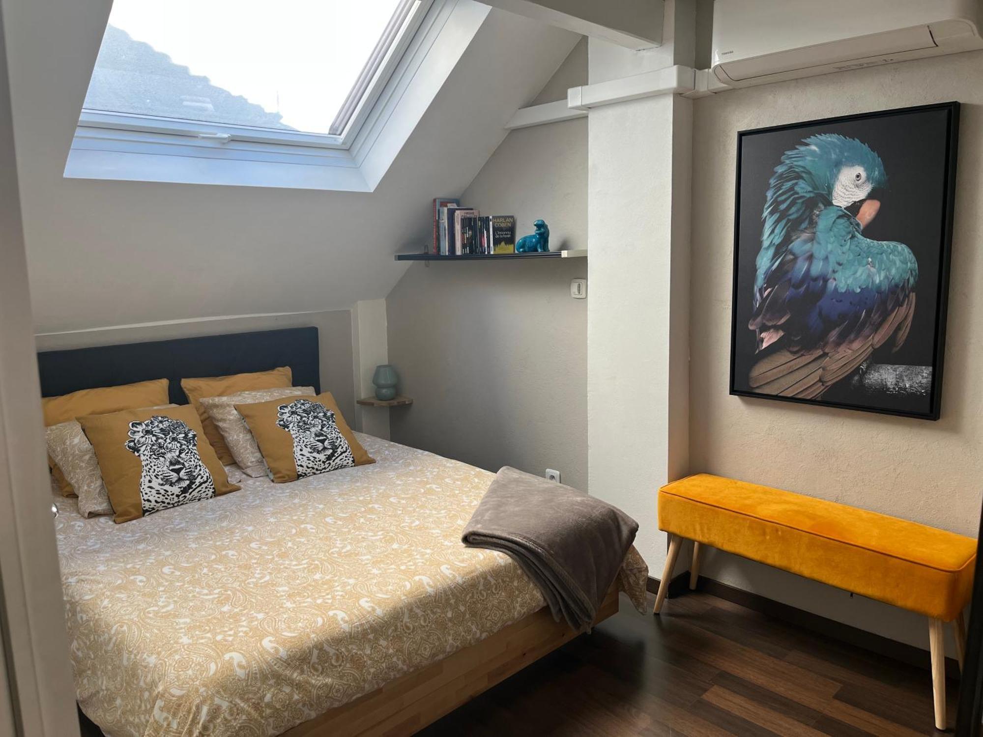 Charmant Duplex Privatise, Climatise, 2 Chambres สตราสบูร์ก ภายนอก รูปภาพ