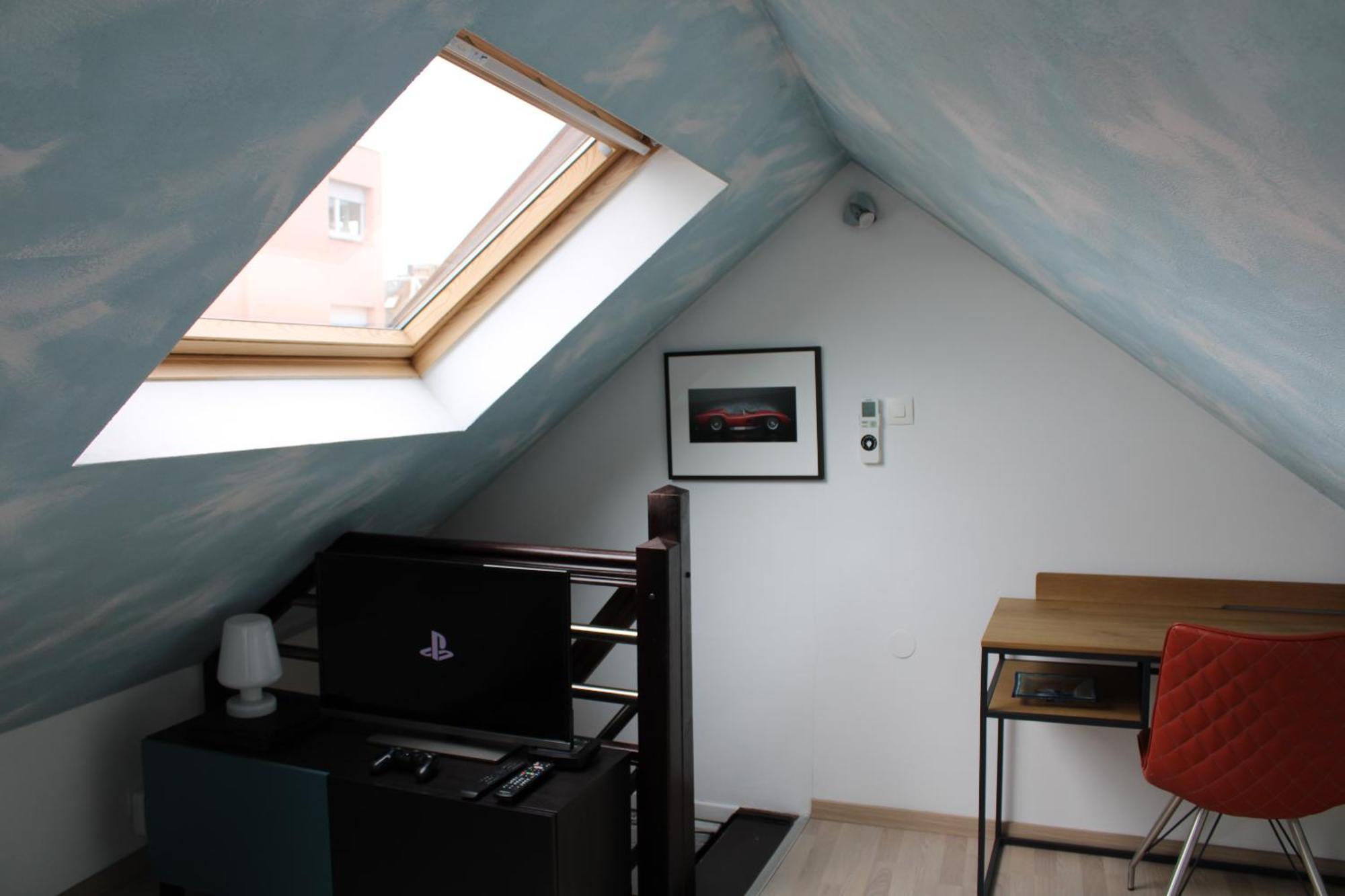 Charmant Duplex Privatise, Climatise, 2 Chambres สตราสบูร์ก ภายนอก รูปภาพ