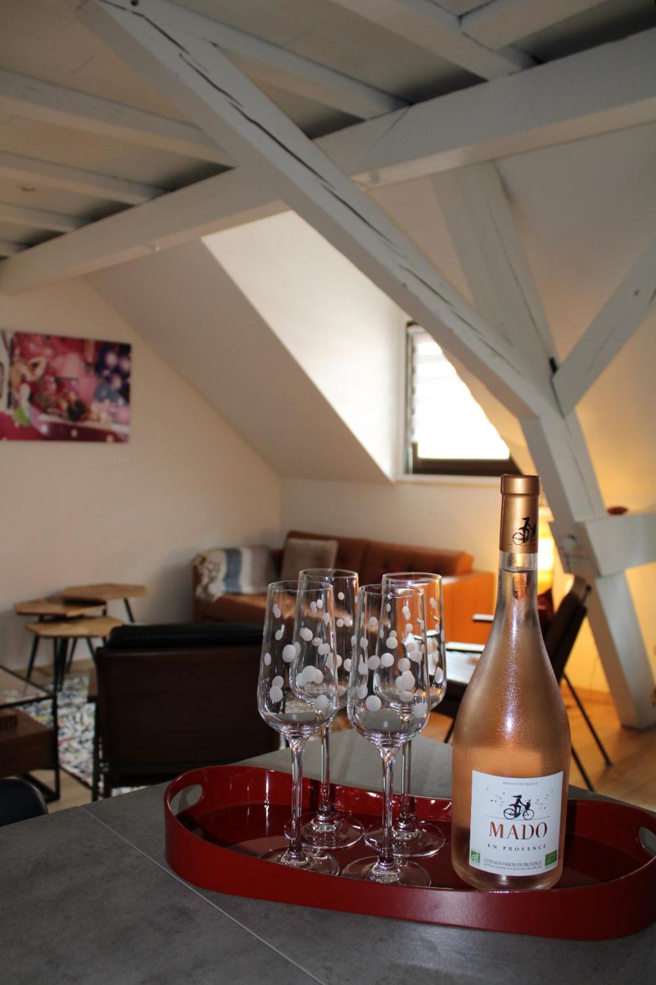 Charmant Duplex Privatise, Climatise, 2 Chambres สตราสบูร์ก ภายนอก รูปภาพ